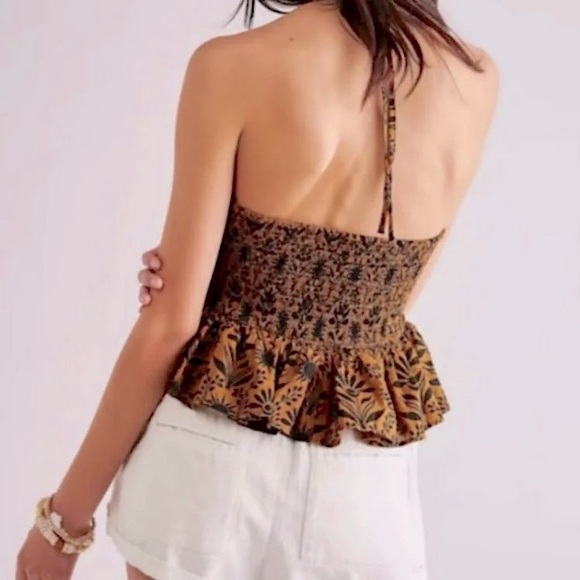 NWOT Free People DandelionHalter Top Sz M. - Picture 3 of 12